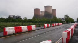 UK: Cooling Towers Of Closed Power Station In Staffordshire Demolished