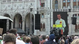 Thousands protest in Budapest, Hungary against planned Chinese university campus