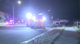 Driver is Ejected and Killed Losing Control at High Speed and Rolling Several Times