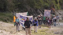 Christian climate group begin 4-day pilgrimage to G-7 summit location in Cornwall, UK