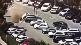 Large sinkhole swallows cars in Israel hospital parking lot