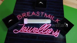 UK mumtrepreneurs turn breast milk into elegant jewellery