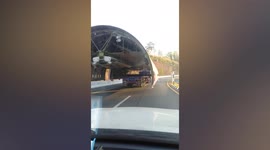 Dismantled Boeing 747 carried to scrap yard