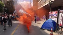 Greece: Labor Unions Go On 24-Hour General Strike Against Government's New Labor Bill