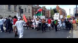 Free Biafra protest took place in London.