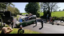 G-7: Main route out of Carbis Bay blocked by protesters