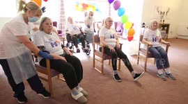 UK 9-year-old livestreams exercise class for 150 care homes around the world