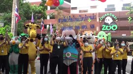 Thai zoo re-opens after two month closure due to spread of Covid-19