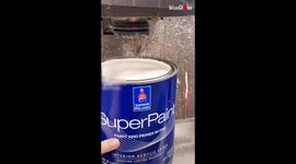 'Satisfying Video of a Paint Mixer Creating Unique Colors'