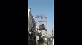 TESTING ONLY - Electrical transformer that killed 18 monkeys in Ahmedabad finally removed