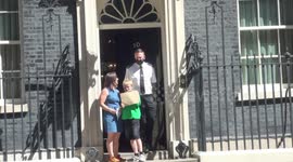 9 Nine years old boy delivers medical cannabis letter to 10 Downing Street