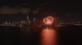 NYC REOPENS FROM COVID19 TO 100% WITH FIREWORKS EXHIBITION 6K LOG PROFILE RESOLUTION.
