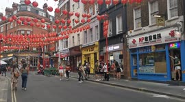 Young people's queues for Bubble tea d Good Freind in Chinatown, London