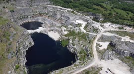 Disney production company begin preparations for filming at disused Derbyshire Quarry