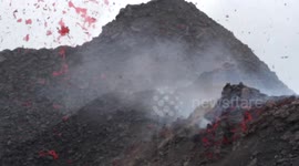 Volcano Etna Paroxysm eruption 12 july 2014