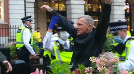 Scottish fan arrested in London's Covent Garden ahead of England game