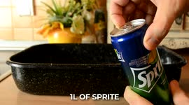 Serbian cheef showing How to make Gummy Bear candies out of sprite?
