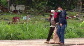 Cemetery overflowing with Covid-19 victims in Jakarta, Indonesia