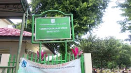 Cemetory filled with victims from Covid-19 in Jakarta, Indonesia