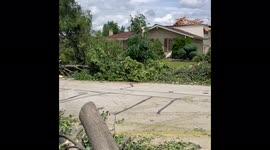 US: Tornado Leaves Significant Damage In Woodridge, Illinois 2
