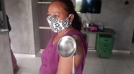 Woman discovers magnetic powers post-vaccination in western India