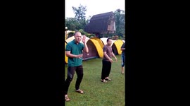 Funny Gymnastic In the morning