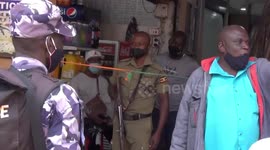 Police officer nearly shoots his commander in Kampala, Uganda