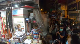 Watch moment last edition of pro-democracy paper Apply Daily hits Hong Kong news stands