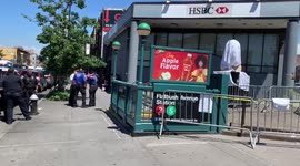 Brooklyn statue of George Floyd vandalized days after Juneteenth