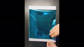 Talented California artist uses foil transfer to make amazing portrait of dog