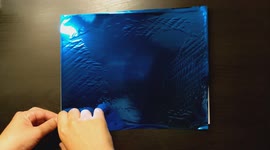 Talented California artist uses foil transfer to make amazing portrait of dog