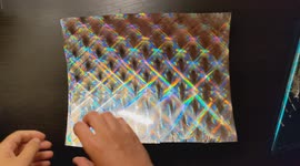 Talented California artist uses foil transfer to make amazing portrait of dog