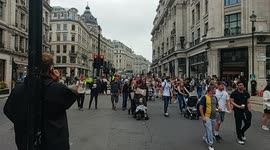 #freedomtodance protest, London, BBC, Portland place.