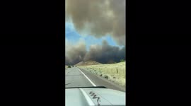 Smoke shrouds sky as Lava Fire continues to burn in Northern California