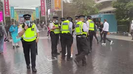 Police make arrest outside Wembley hours before England vs Germany kick-off