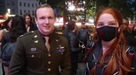 Fan Cries As She Is Happy To See Black Widow Movie