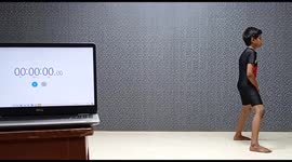 Indian boy demonstrates incredible flexibility in back-breaking yoga challenge