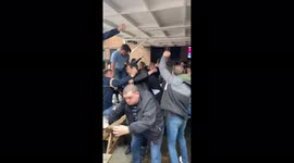 Watch The Hilarious Moment A Man Saves Pints Of Beer From Celebrating Fans During ENG-GER Euro 2020 Match