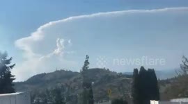Smoke rises from Sparks Lake wildfire in Canada