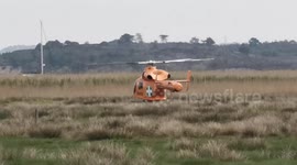 Air ambulance lifts after locating missing female in Dorset