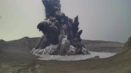 Terrifying moment Taal volcano erupts in the Philippines