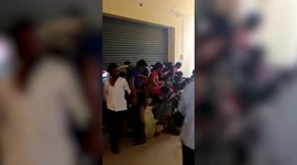 Panic ensues as stampede of people join vaccine drive in central India