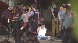 Protester having seizures during arrest by police in Minneapolis