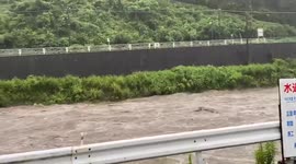 Japan: Seasonal Rain Front Brings Torrential Rain Causing Flooding In Kanto And Tokai Regions 3