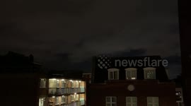 Police helicopter hovering over Hackney after England vs Ukraine game