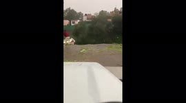 Mexico: People Come Together To Rescue Driver From Sinking Car In Atizapán