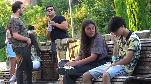 Prankster from Georgia sprays people in streets with hidden water pistol