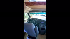 Couple give up 9 to 5 grind for NOMAD LIFE – travelling in DIY home-on-wheels created with less than $5,000!