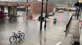 US: Roads Remain Flooded After Elsa Moves Through Tri-State Region