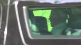 President of the United States Joe Biden departs St. Joseph's on the Brandywine after attending mass in Wilmington, DE on July 10, 2021